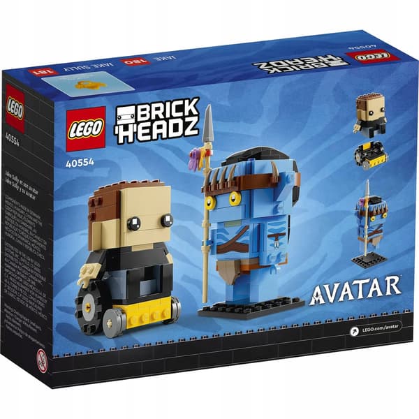 LEGO BrickHeadz 40554 Jake Sully and his avatar