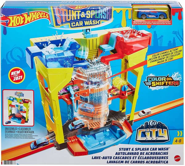 Hot Wheels Stunt Car Wash GRW37