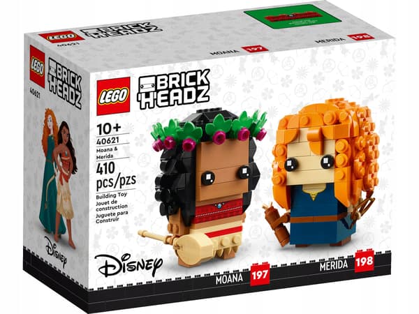 LEGO 40621 BRICKHEADZ – VAIANA & MERIDA