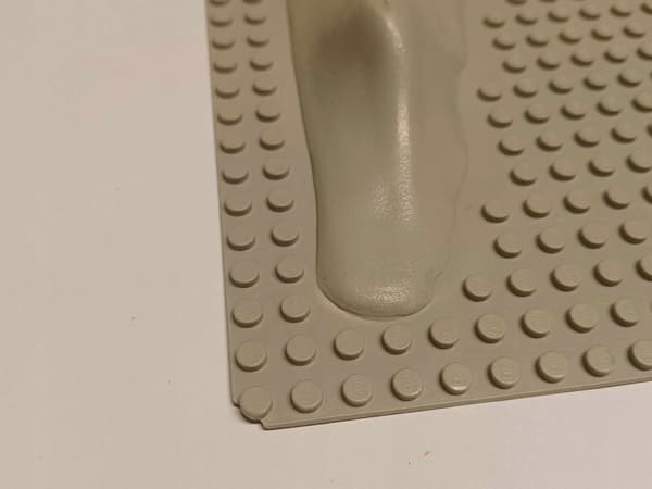 190A27. LEGO Thin Building Plate 32x32, damaged, 3D, 3947