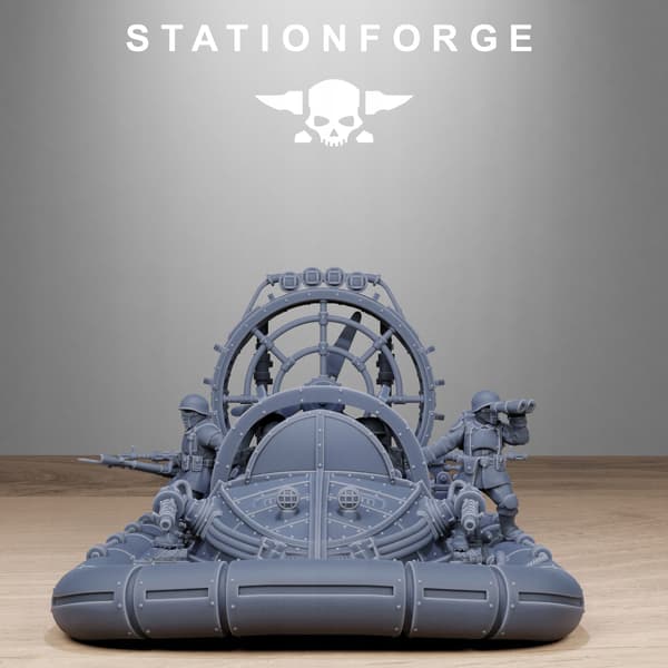 FreeGuard Hovercraft + Crew - x1 - minifakturapl