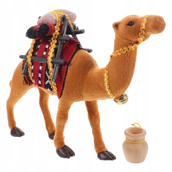 MINIATURE CAMEL FIGURINE – HOME DECOR WITH A REALISTIC DESIGN