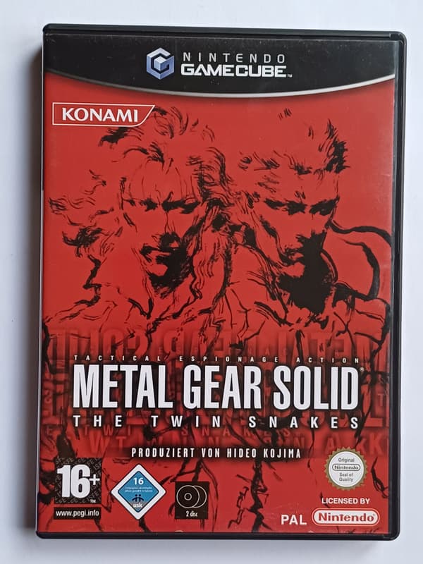 Metal Gear Solid: The Twin Snakes, Nintendo GameCube, GC