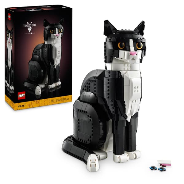 LEGO Ideas Black and White Cat 21349