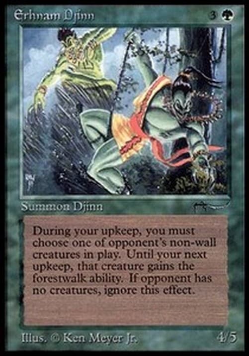 Magic: The Gathering Erhnam Djinn