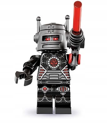 Lego minifigures 8833 Series 8 Evil Robot col08-1