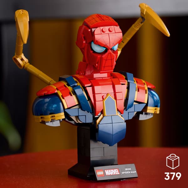 LEGO Marvel Iron Spider-Man Bust 76326