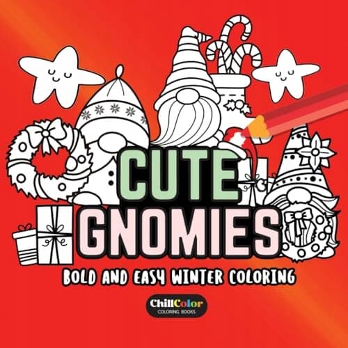 Bold and Easy Christmas Colouring Book