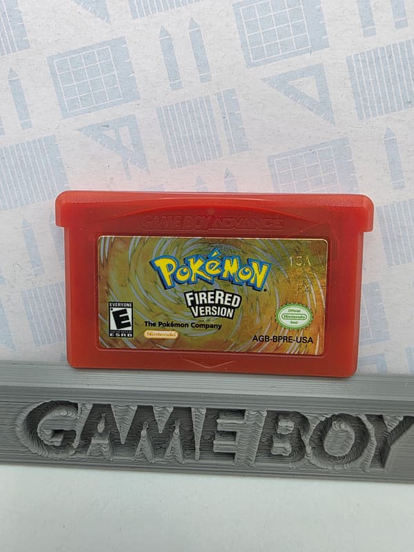 GAME BOY ADVANCE POKÉMON FIRE RED ORIGINAL