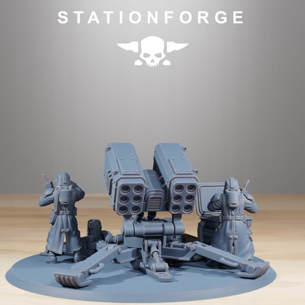 GrimGuard Battle Weapons – Station Forge – 3D-utskrift
