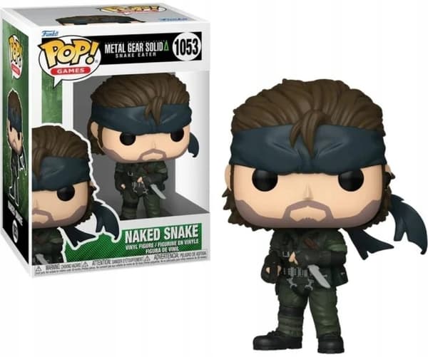 Funko POP! METAL GEAR SOLID SNAKE EATER Games 1053 Naked Snake