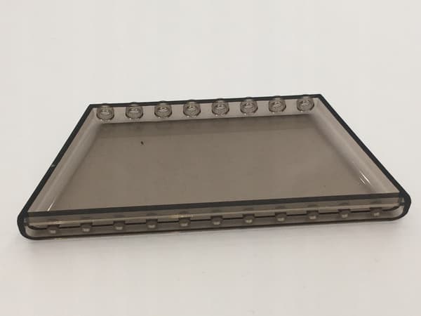 LEGO TRANS BLACK Front Windscreen 1x12x4 Conical B5 19212