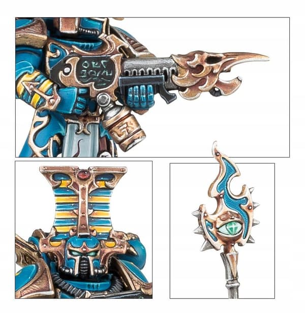 Warhammer THOUSAND SONS BATTLEFORCE: WARPFLAME THRALLBAND + Gratis VESKE!