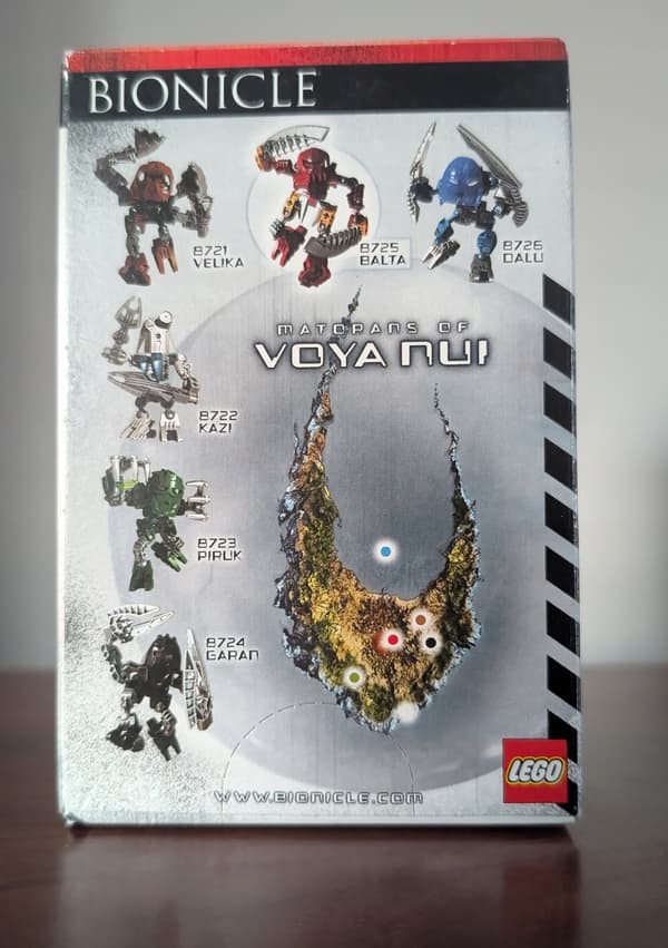 Lego 8725 Bionicle Balta – New