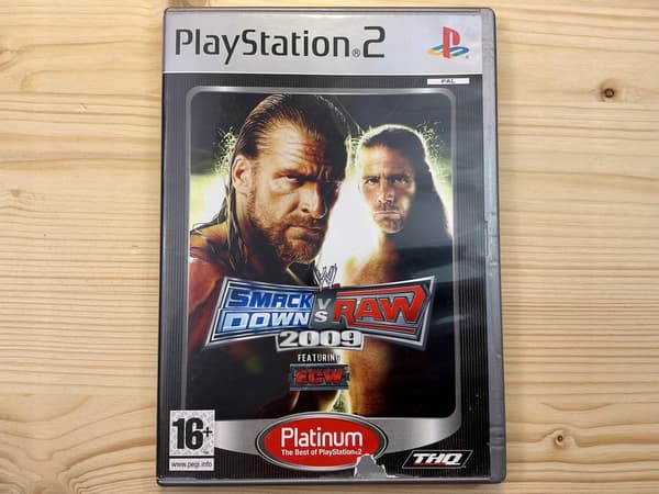 WWE SMACKDOWN VS RAW 2009 – ‘Ideal’ edition – complete PS2 set