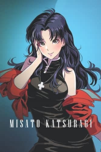 Misato Katsuragi Notebook: Lined Pages Notebook, Small Size, 6x9 inches / 1