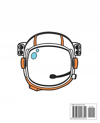Composition Notebook: Space 3 Ruled Notebook, Lined School Journal | 110 pages