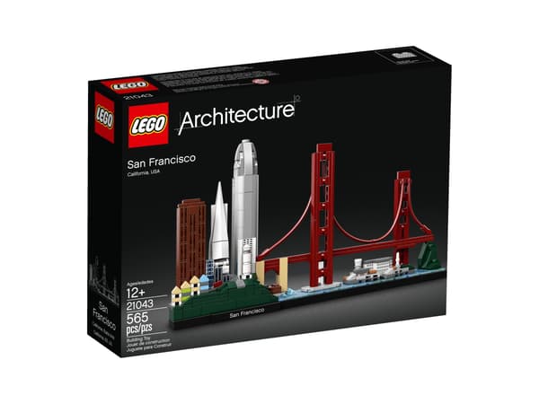 LEGO Architecture 21043 San Francisco (((( dented box ))))
