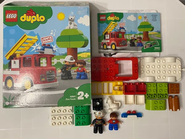 Lego 10901 DUPLO Fire Engine – SECOND-HAND, COMPLETE SET