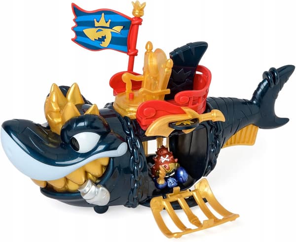 Magicbox ‘King Shark’ gold shark action figure, 1:1 scale, ages 3+