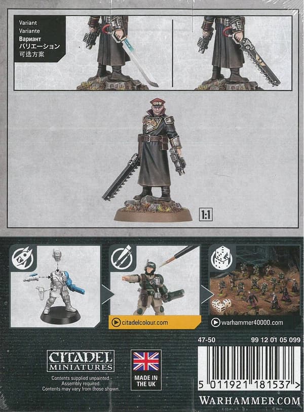 Astra Militarum – Commissar