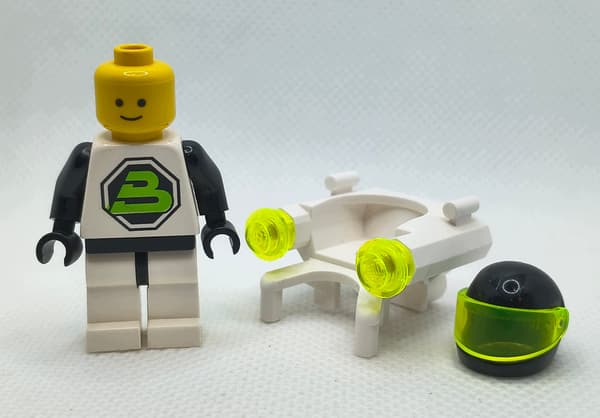 Lego figure sp051 Blacktron 2 Jet Pack Space