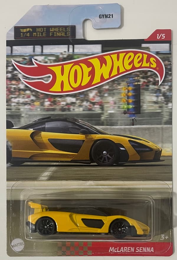 HOT WHEELS McLAREN SENNA