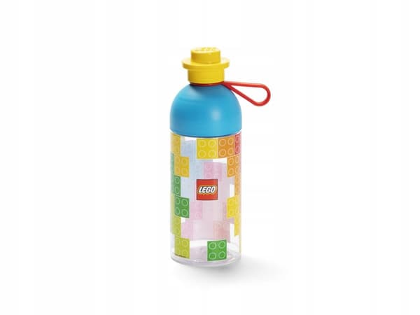 LEGO 40420800 Transparent 500 ml bottle - Colourful bricks