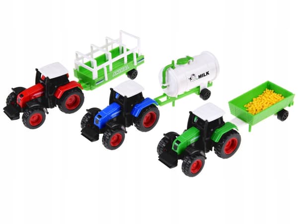 LARGE FARM FARMING TRACTORS ANIMALS