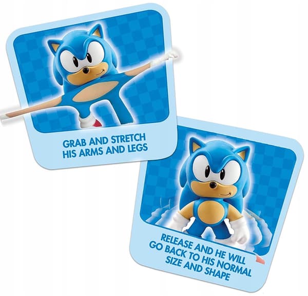 Stretch Sonic the Hedgehog Classic Stretchable Figure