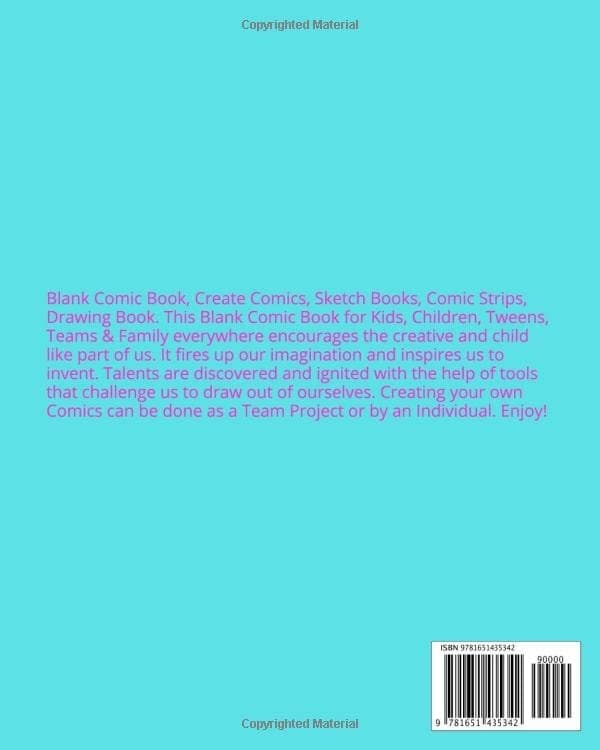 Blank Comic Book