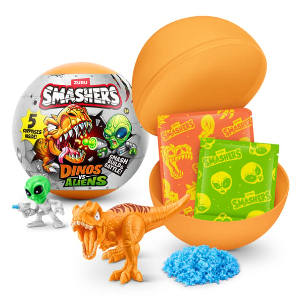 SMASHERS - DINOS VS ALIENS PLANET S1 (74155GQ1) [FIGURINE]