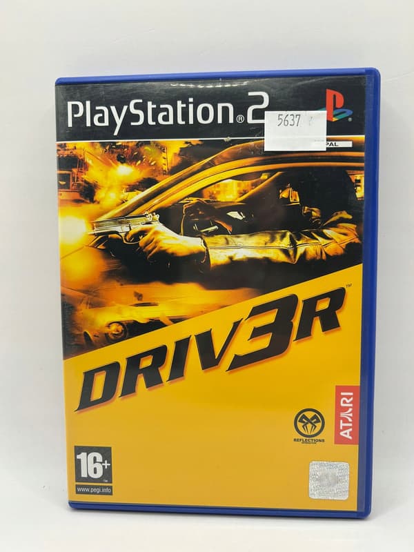 DRIVER 3 DRIV3R 3XA PS2 Sony PlayStation 2 (PS2)