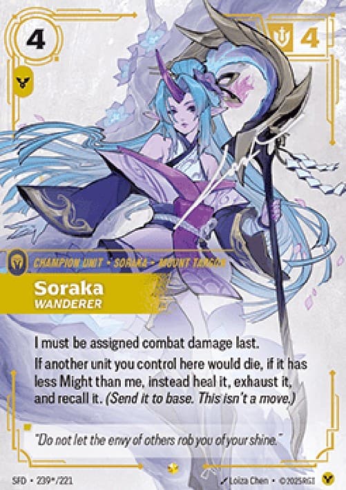 Riftbound SFD Soraka, Wanderer