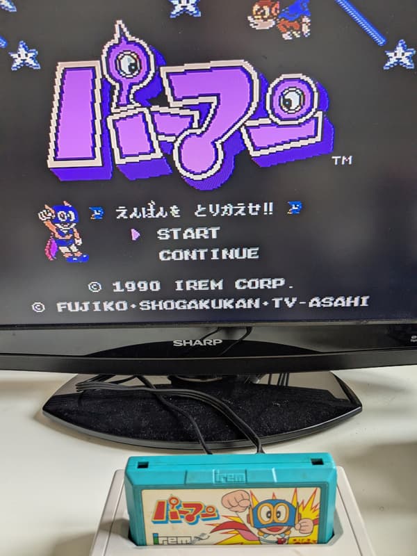 Parman – Nintendo Famicom/Pegasus