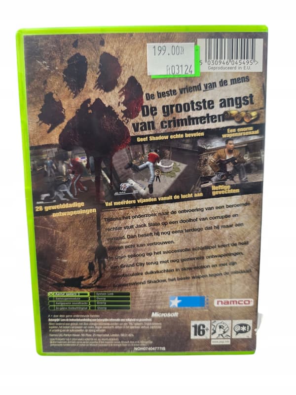DEAD TO RIGHTS II XBOX GAME 6714