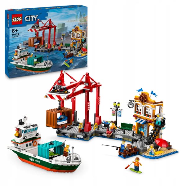 LEGO City Seaside Harbour with Cargo Ship 60422
