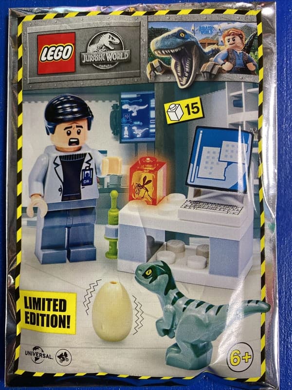 LEGO JURASSIC WORLD Dr Wu’s Dinosaur Laboratory