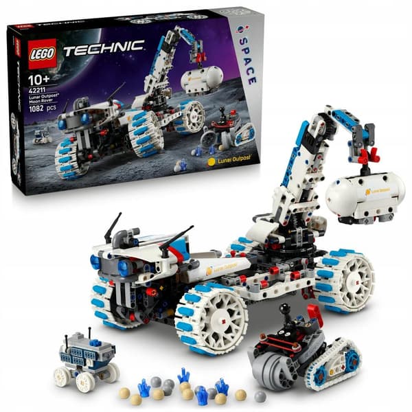 LEGO 42211 TECHNIC Lunar Outpost Space Rover