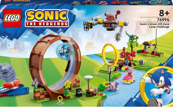 LEGO Sonic the Hedgehog 76994 Sonic’s Loop Challenge in Green Hill Zone
