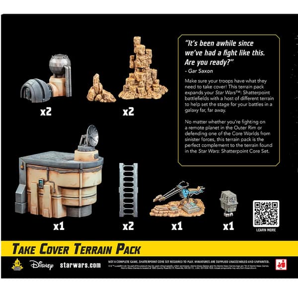 Star Wars Rebel-set: Shatterpoint – Ta skydd! – Terrängpaket
