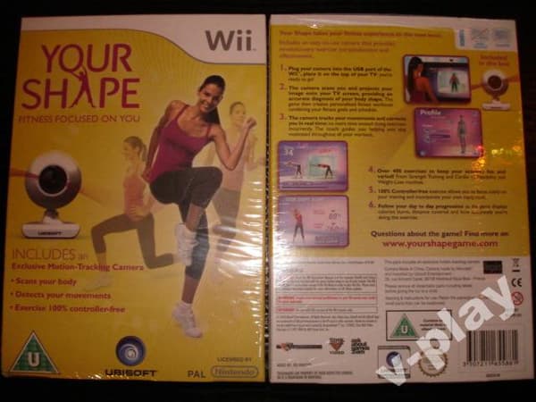 Your Shape + Wii webcam