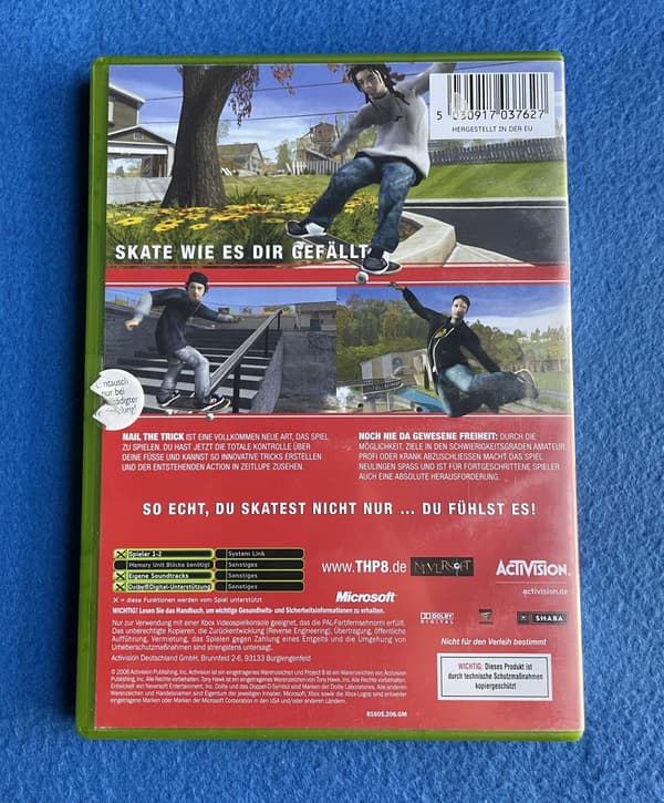 Tony Hawk's Project 8 for Xbox (PAL)