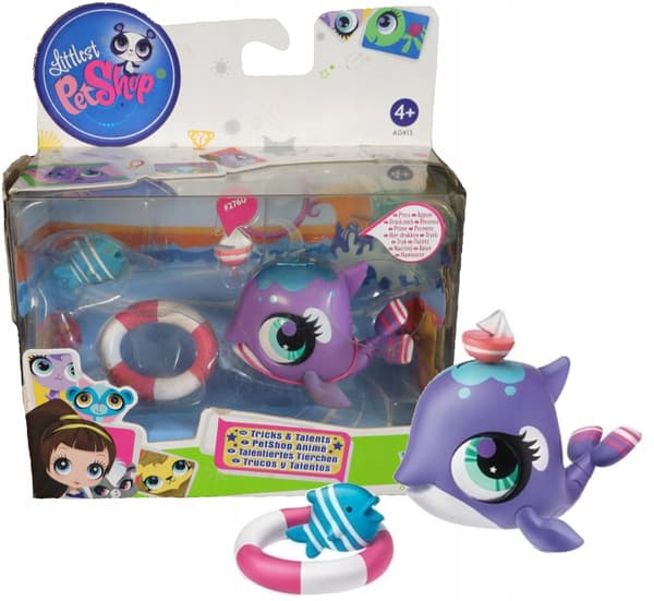 LITTLEST PET SHOP TRICKS & TALENTS WHALE A0413