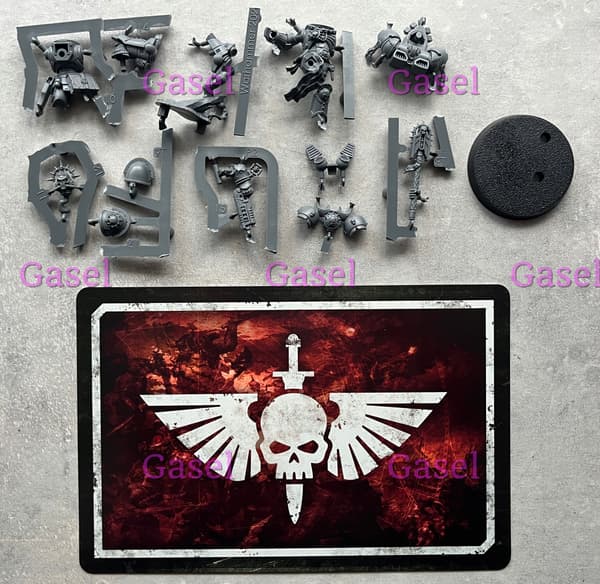 Chaplain with Jump Pack – Space Marines – Armageddon 2026, 1-model sprue