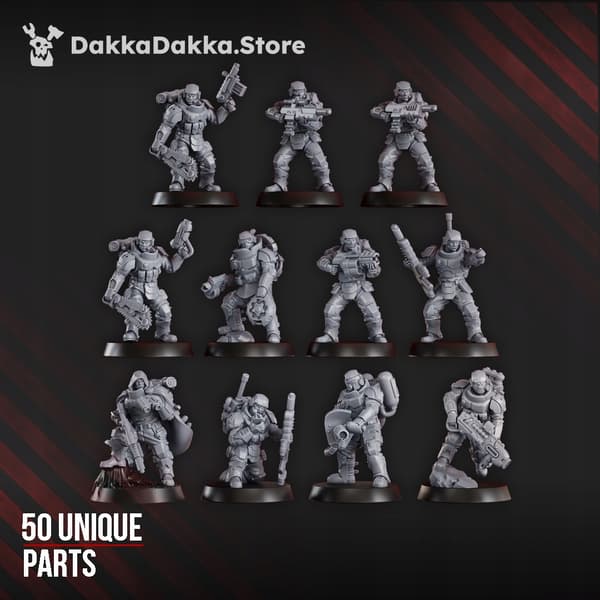 Phaeton Guard Special Forces (build kit) x67 Dakka