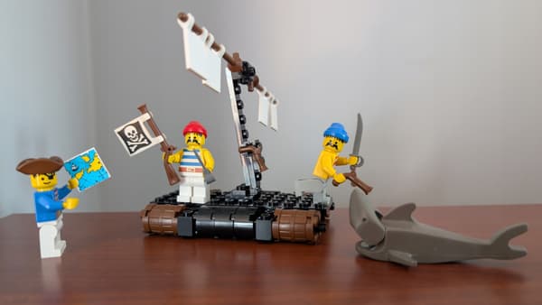 Lego 6257 Pirates on a Raft
