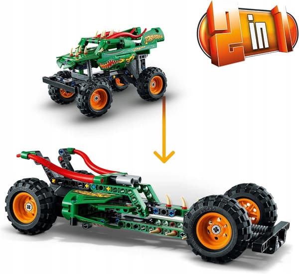 LEGO Technic Monster Jam Dragon 42149