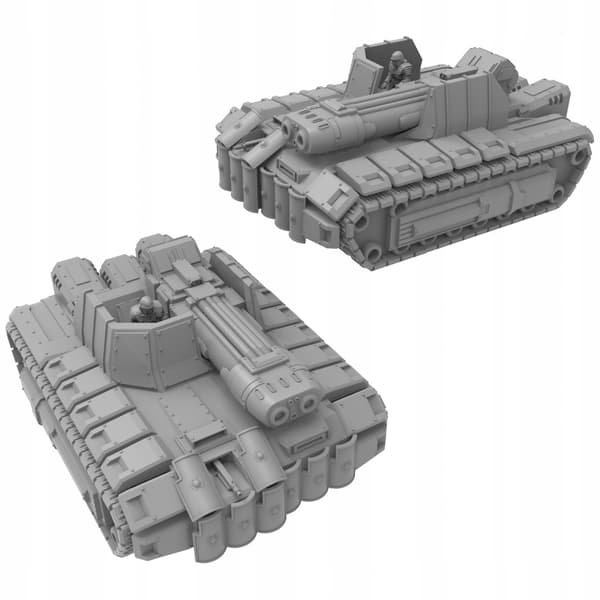 Brutus Omega Siege Tank by ThatEvilOne, 32 mm
