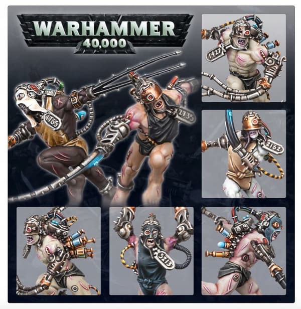 Warhammer 40,000 Arco-flagellants Set by Games Workshop